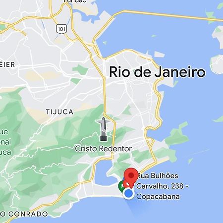 Апартаменты Copanema_Posto8 Рио-де-Жанейро Экстерьер фото